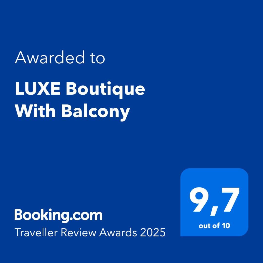 Luxe Boutique With Balcony Apartment Thessaloníki Luaran gambar